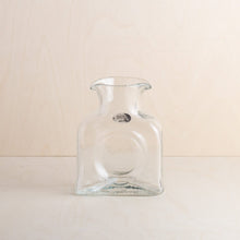 Load image into Gallery viewer, Blenko Proudly Handmade in West Virginia, USA Small Glass Pitcher - Crystal
