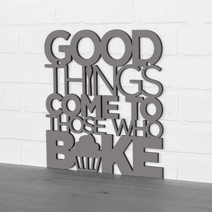 Spunky Fluff Proudly handmade in South Dakota, USA "Good Things Come to Those Who Bake" Wall Décor