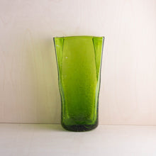Load image into Gallery viewer, Blenko Green Vase
