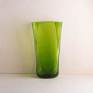 Blenko Green Vase