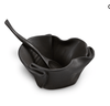 Hilborn Pottery Proudly Handmade in Ontario, CA Ebony Guacamole Bowl