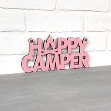 Load image into Gallery viewer, Spunky Fluff Proudly handmade in South Dakota, USA Happy Camper
