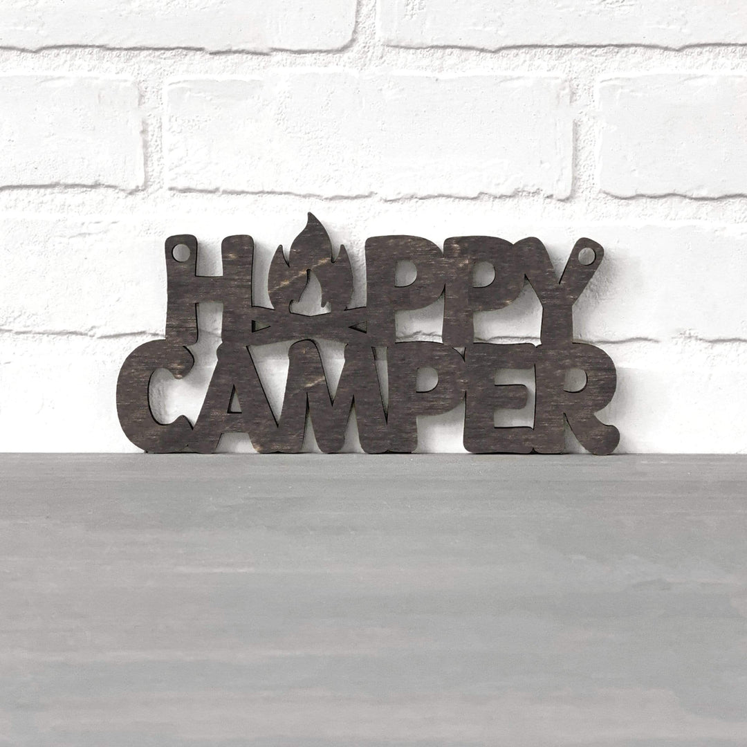 Spunky Fluff Proudly handmade in South Dakota, USA Happy Camper