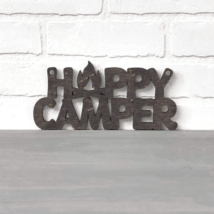 Spunky Fluff Proudly handmade in South Dakota, USA Happy Camper