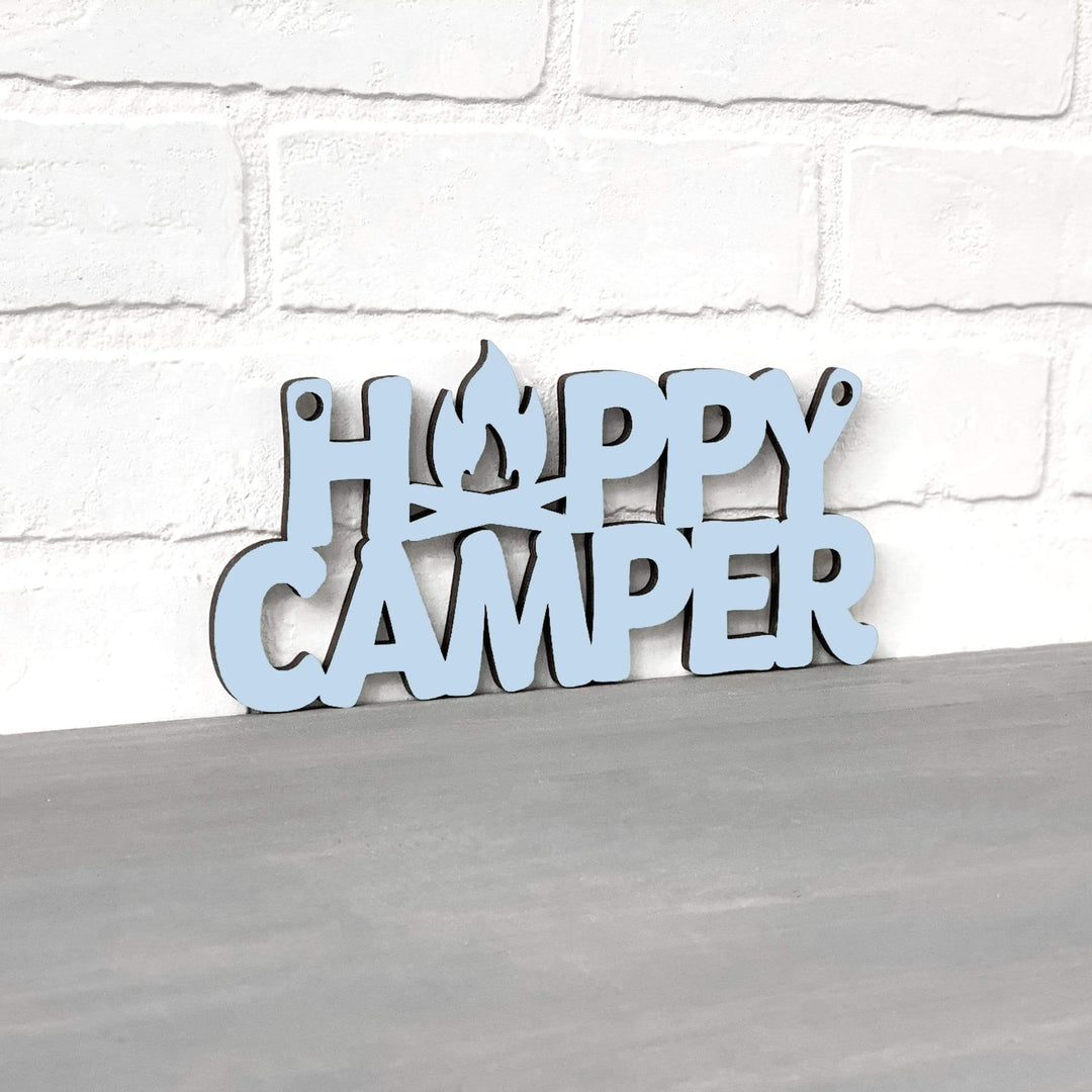 Spunky Fluff Proudly handmade in South Dakota, USA Small / Powder Happy Camper