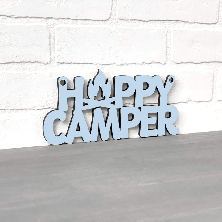 Spunky Fluff Proudly handmade in South Dakota, USA Small / Powder Happy Camper