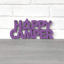 Load image into Gallery viewer, Spunky Fluff Proudly handmade in South Dakota, USA Small / Purple Happy Camper
