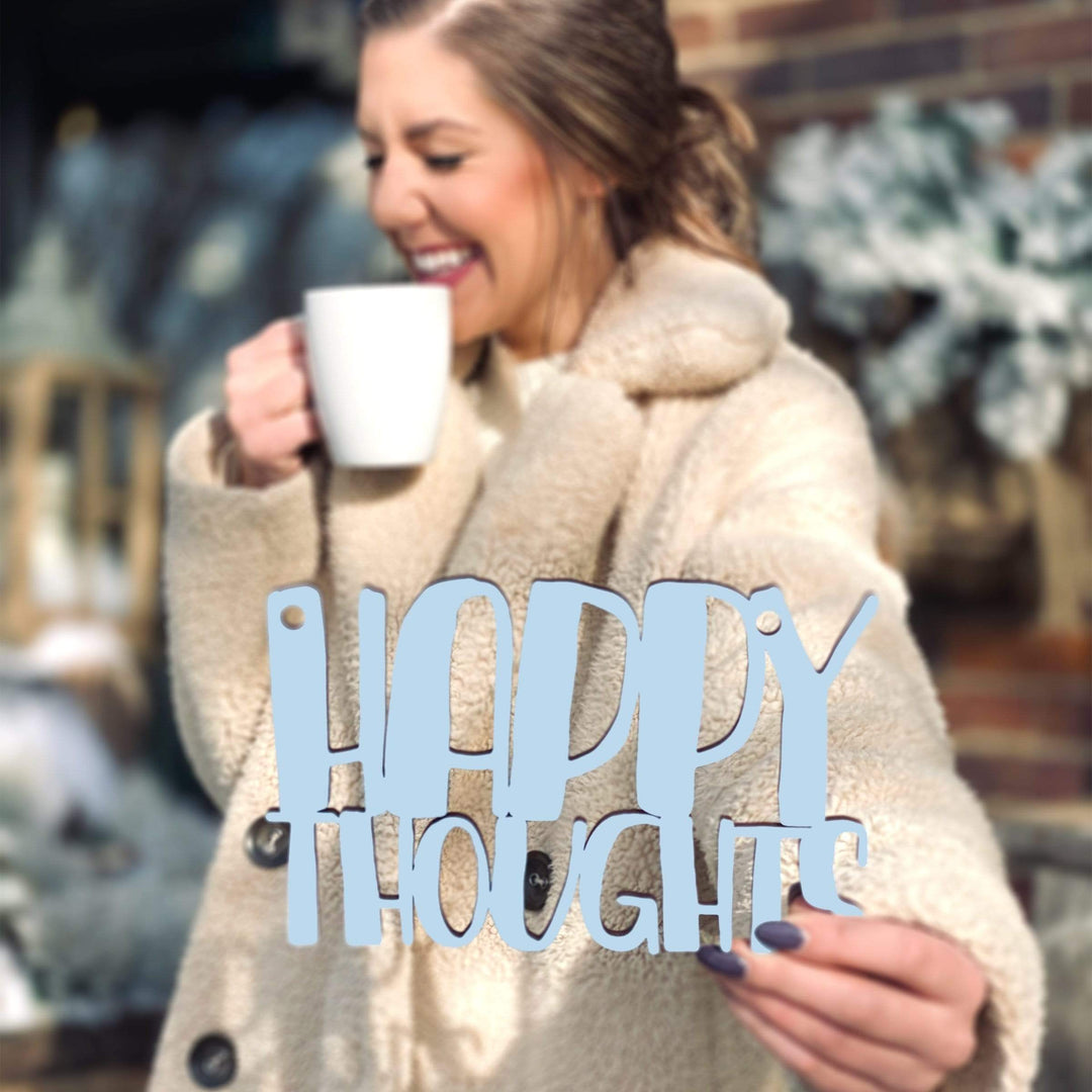 Spunky Fluff Proudly handmade in South Dakota, USA Happy Thoughts