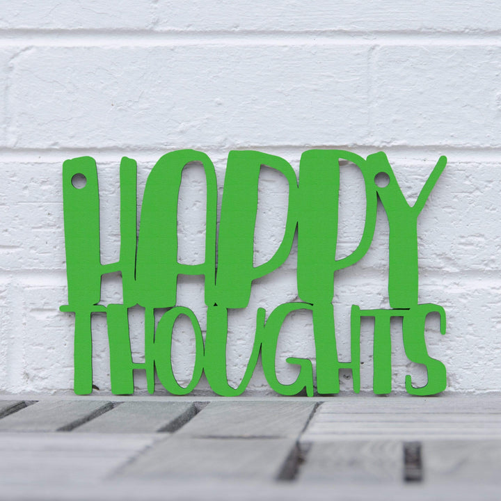 Spunky Fluff Proudly handmade in South Dakota, USA Small / Grass Green Happy Thoughts