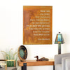 Prairie Dance Proudly Handmade in South Dakota, USA Rust Finish "Have I Told You Lately That I Love You" Wall Art