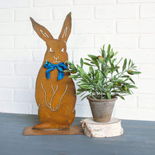 Load image into Gallery viewer, Prairie Dance Proudly Handmade in South Dakota, USA Cobalt Henry Bunny Rabbit
