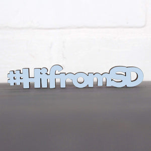 Spunky Fluff Proudly handmade in South Dakota, USA #HifromSD-Tiny Word Magnet