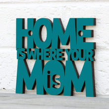Load image into Gallery viewer, Spunky Fluff Proudly handmade in South Dakota, USA Home Is Where Your Mom Is
