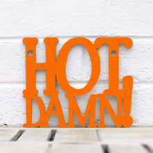 Load image into Gallery viewer, Spunky Fluff Proudly handmade in South Dakota, USA Small / Orange Hot Damn!
