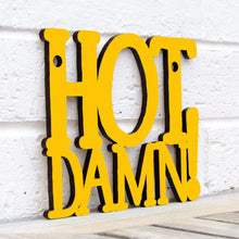 Load image into Gallery viewer, Spunky Fluff Proudly handmade in South Dakota, USA Small / Yellow Hot Damn!
