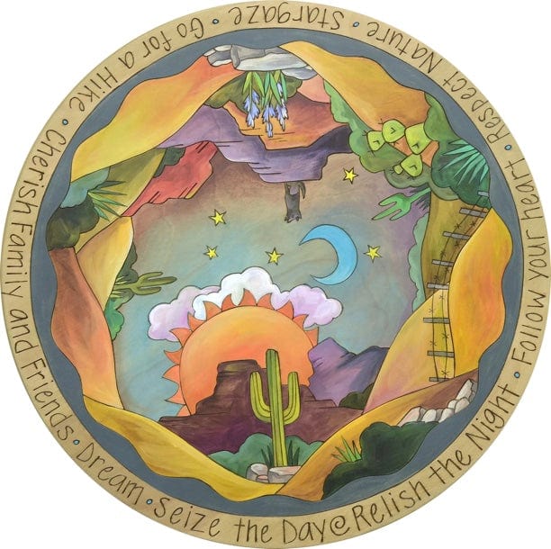 Sticks Proudly Handmade in Iowa, USA Howl At The Moon Lazy Susan