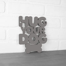 Load image into Gallery viewer, Spunky Fluff Proudly handmade in South Dakota, USA Small / Charcoal Gray Hug Your Dog
