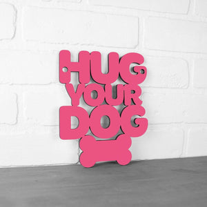 Spunky Fluff Proudly handmade in South Dakota, USA Small / Magenta Hug Your Dog