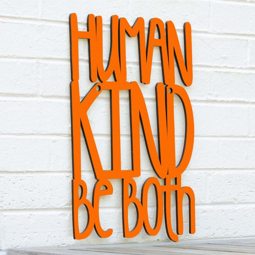 Spunky Fluff Proudly handmade in South Dakota, USA Medium / Orange Humankind. Be Both.