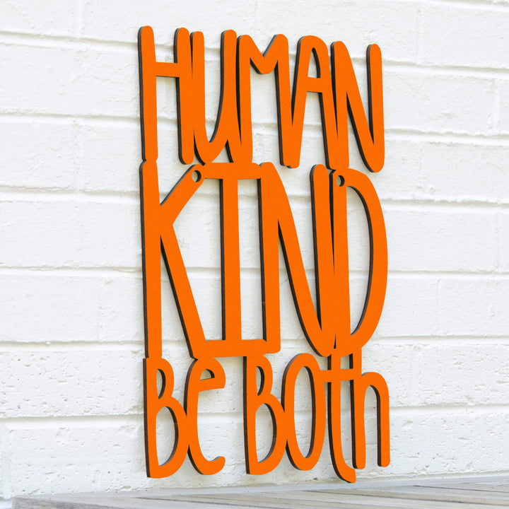Spunky Fluff Proudly handmade in South Dakota, USA Medium / Orange Humankind. Be Both.