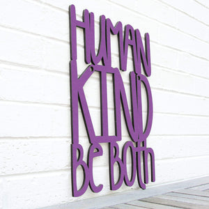 Spunky Fluff Proudly handmade in South Dakota, USA Medium / Purple Humankind. Be Both.