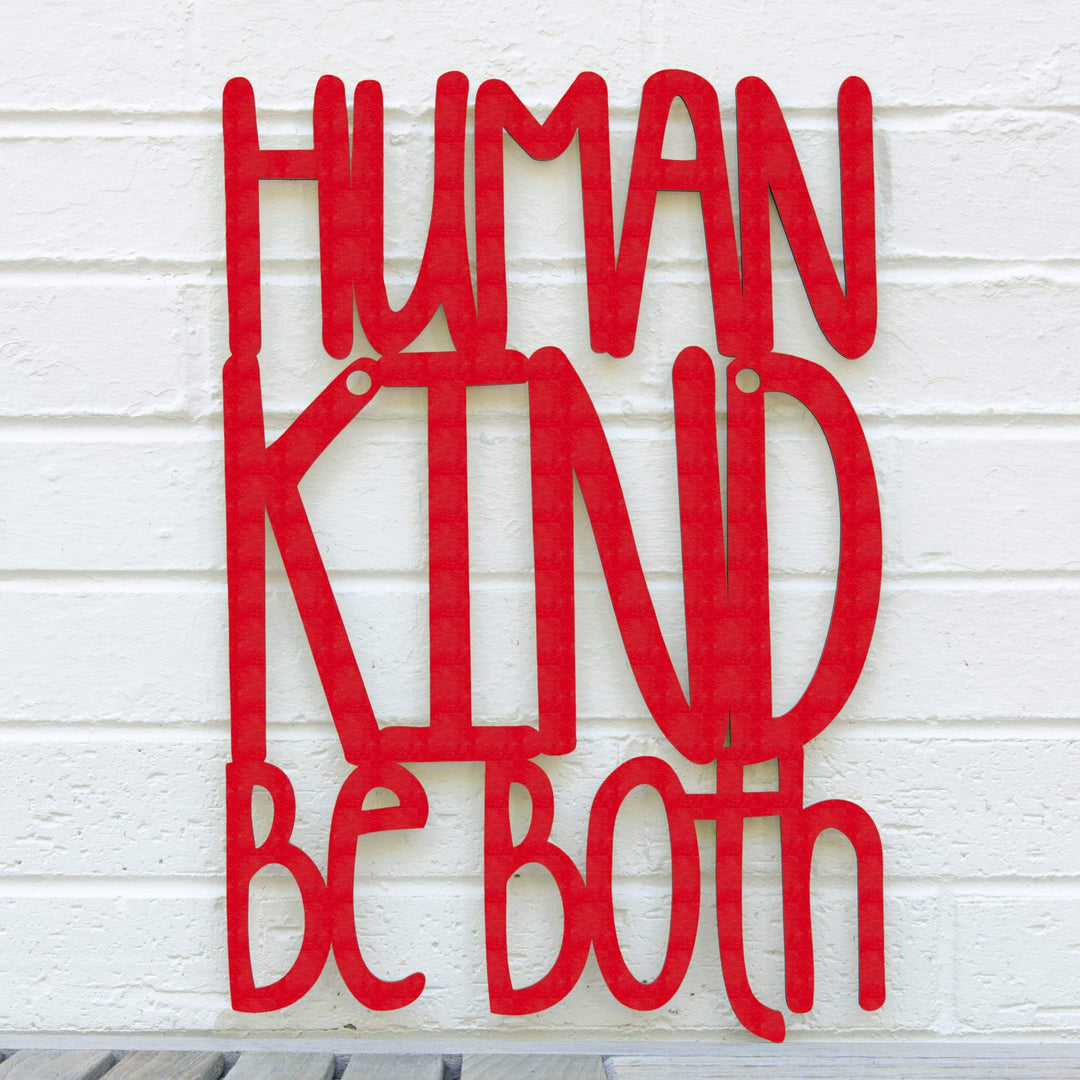 Spunky Fluff Proudly handmade in South Dakota, USA Medium / Red Humankind. Be Both.