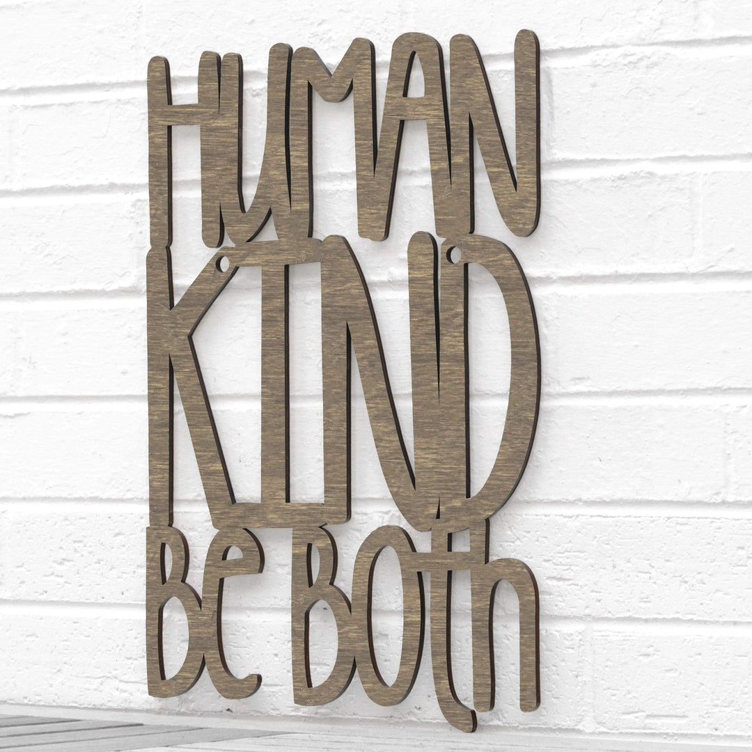Spunky Fluff Proudly handmade in South Dakota, USA Medium / Weathered Brown Humankind. Be Both.