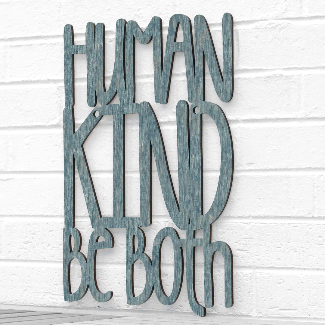 Spunky Fluff Proudly handmade in South Dakota, USA Medium / Weathered Denim Humankind. Be Both.