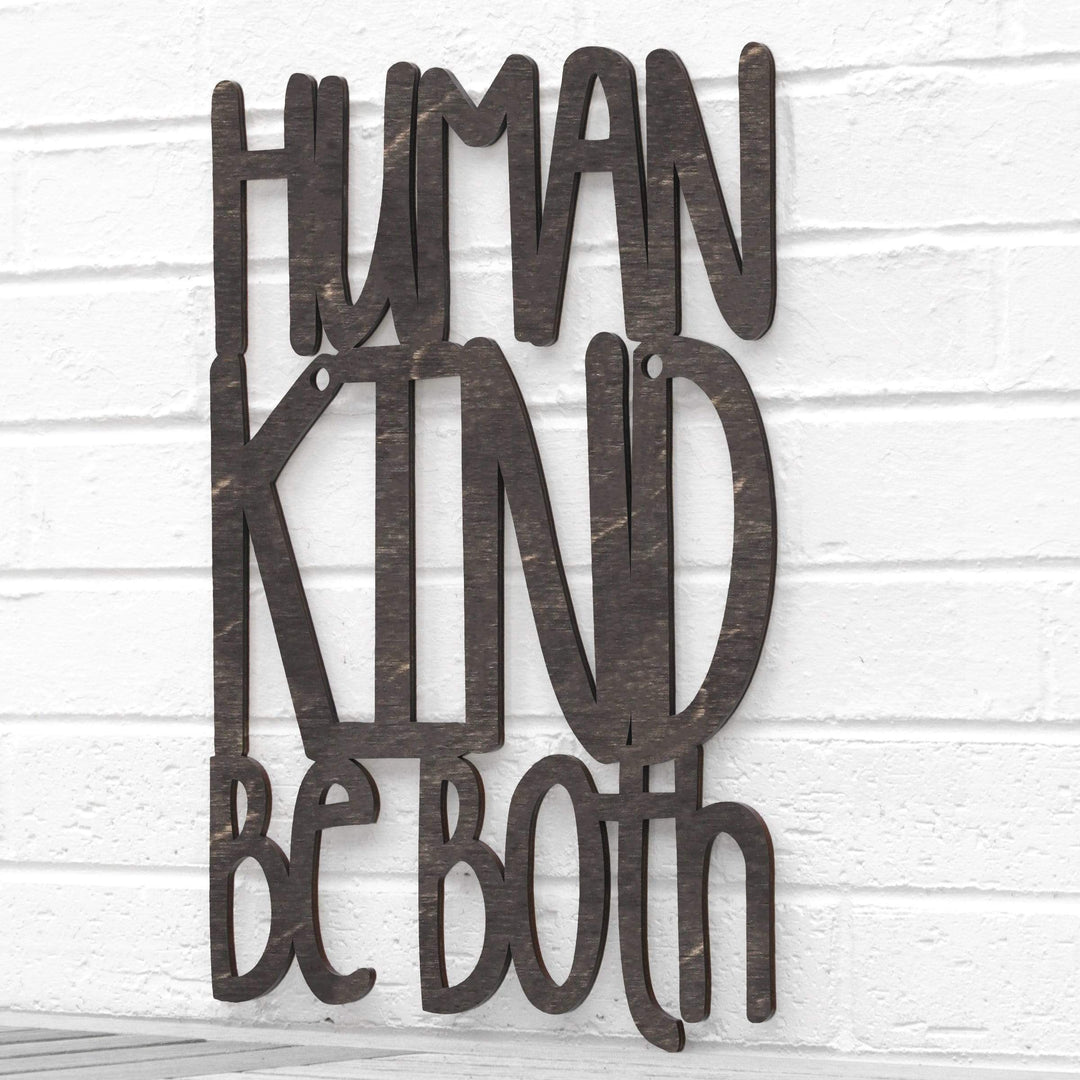 Spunky Fluff Proudly handmade in South Dakota, USA Medium / Weathered Ebony Humankind. Be Both.