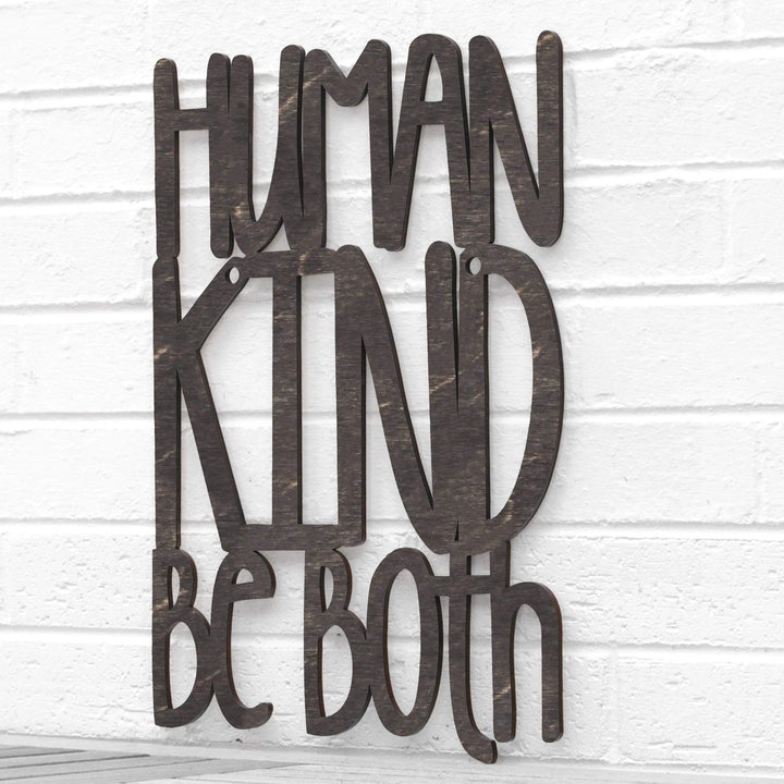 Spunky Fluff Proudly handmade in South Dakota, USA Medium / Weathered Ebony Humankind. Be Both.