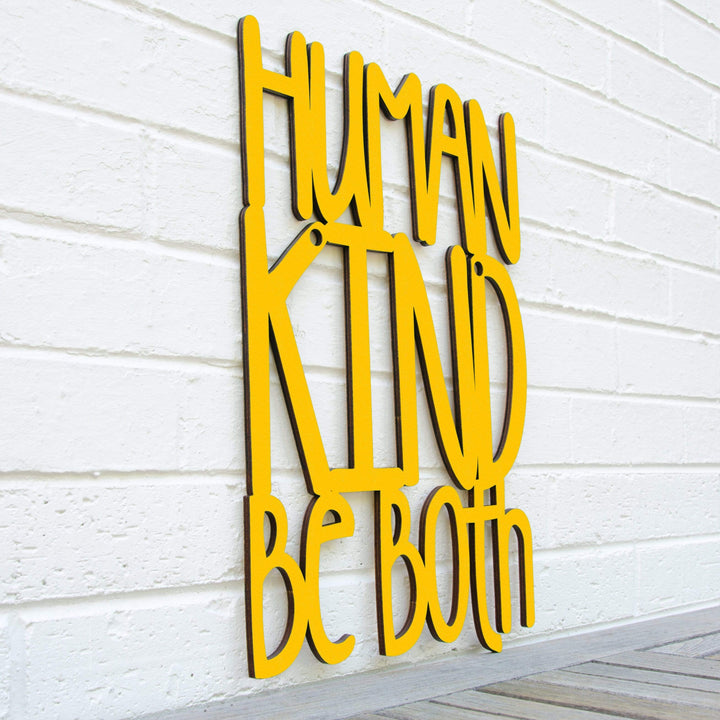 Spunky Fluff Proudly handmade in South Dakota, USA Medium / Yellow Humankind. Be Both.