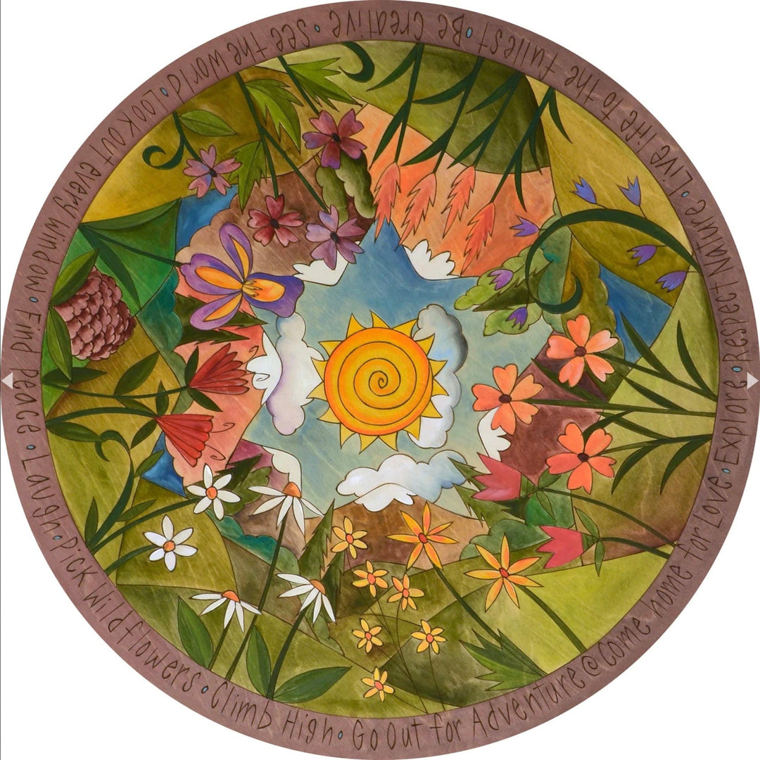 Sticks Proudly Handmade in Iowa, USA I Can't Get A Signal Lazy Susan