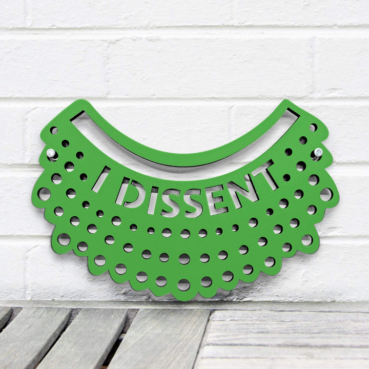 Spunky Fluff Proudly handmade in South Dakota, USA Small / Grass Green I Dissent-RBG