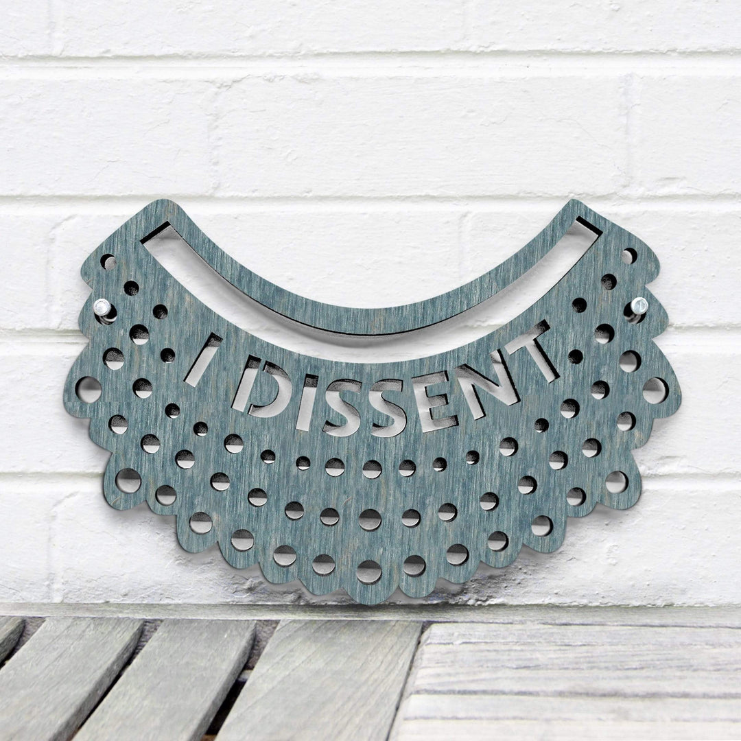 Spunky Fluff Proudly handmade in South Dakota, USA Small / Weathered Denim I Dissent-RBG