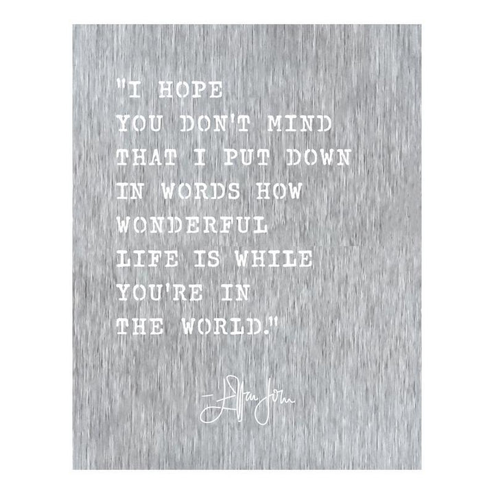 Prairie Dance Proudly Handmade in South Dakota, USA "I Hope You Don&