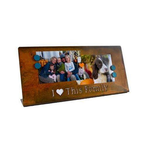 Prairie Dance Proudly Handmade in South Dakota, USA "I love this family", Magnetic Frame