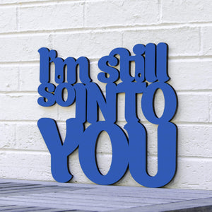 Spunky Fluff Proudly handmade in South Dakota, USA Small / Cobalt Blue I'm Still So Into You