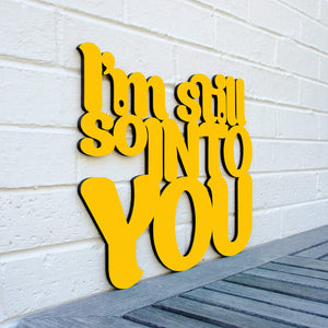 Spunky Fluff Proudly handmade in South Dakota, USA Small / Yellow I'm Still So Into You