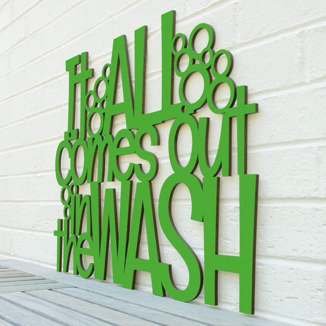 Spunky Fluff Proudly handmade in South Dakota, USA Medium / Grass Green It All Comes Out In The Wash