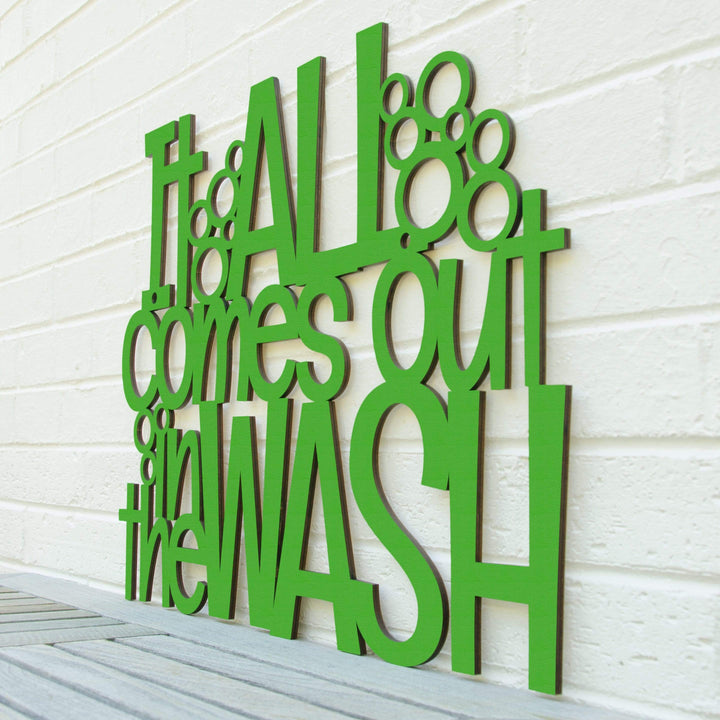 Spunky Fluff Proudly handmade in South Dakota, USA Medium / Grass Green It All Comes Out In The Wash