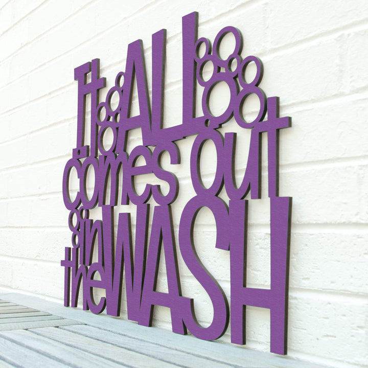 Spunky Fluff Proudly handmade in South Dakota, USA Medium / Purple It All Comes Out In The Wash