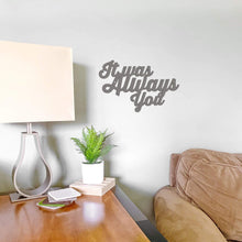 Load image into Gallery viewer, Spunky Fluff Proudly handmade in South Dakota, USA Small / Charcoal Gray It Was Always You
