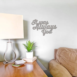 Spunky Fluff Proudly handmade in South Dakota, USA Small / Weathered Gray It Was Always You