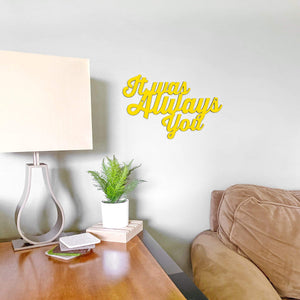 Spunky Fluff Proudly handmade in South Dakota, USA Small / Yellow It Was Always You