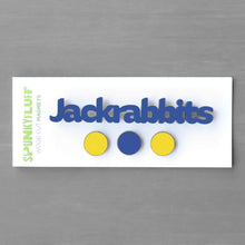 Load image into Gallery viewer, Spunky Fluff Proudly handmade in South Dakota, USA Jackrabbits-Tiny Word Magnet Set
