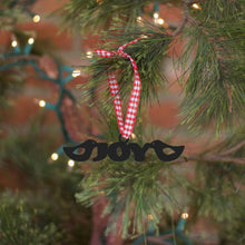 Load image into Gallery viewer, Spunky Fluff Proudly handmade in South Dakota, USA Black Joy Tiny Word Ornament

