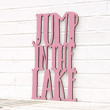 Load image into Gallery viewer, Spunky Fluff Proudly handmade in South Dakota, USA Medium / Pink Jump in the Lake
