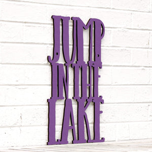 Spunky Fluff Proudly handmade in South Dakota, USA Medium / Purple Jump in the Lake