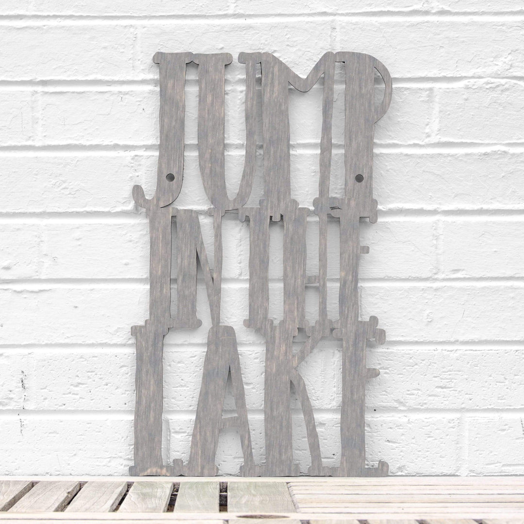 Spunky Fluff Proudly handmade in South Dakota, USA Medium / Weathered Gray Jump in the Lake
