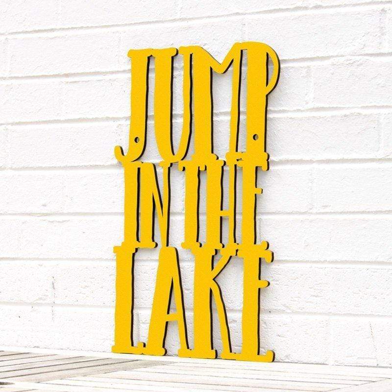 Spunky Fluff Proudly handmade in South Dakota, USA Jump in the Lake
